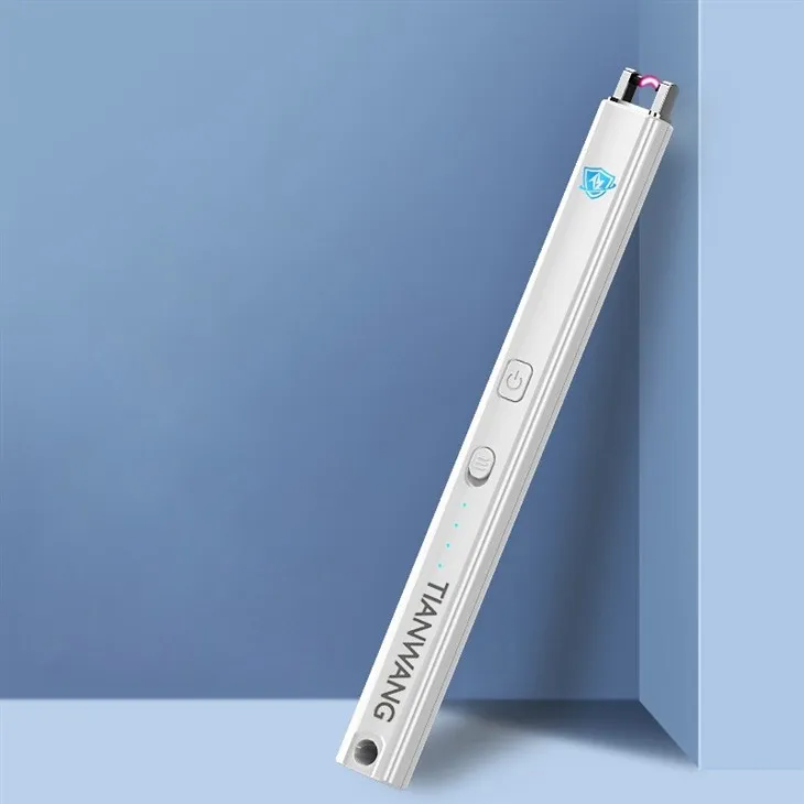 Longer Windproof Rechargeable Usb Lighter Candle Electric Arc Lighter For Girls