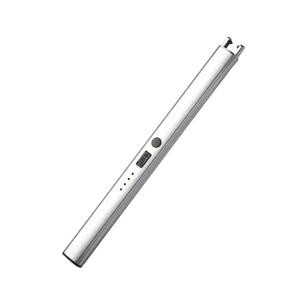 По-дълга ветроустойчива акумулаторна USB запалка Свещ с електродъгова запалка за момичета